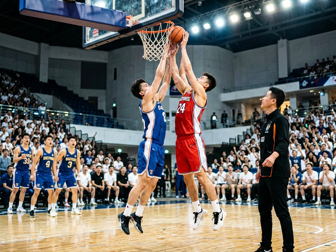 篮球常规赛各队为排名奋勇拼搏